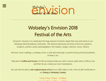 Tablet Screenshot of envisionartsfestival.ca